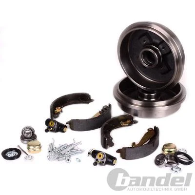 BREMSTROMMEL+BACKEN+RADBREMSZYLINDER+RADLAGER+ZUBEHÖR passend für OPEL CORSA C - Bild 1 von 4