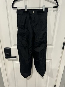Columbia Snow Pants Unisex Youth Kids 6 - 7 XS Black Ski Snowboard Expandable - Picture 1 of 6