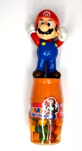 Super Mario Bros 64 Mario Candy Balls Contenitore AuSome con personaggio Mario, SIGILLATO - Foto 1 di 4