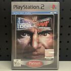 WWE SMACKDOWN! vs. RAW Playstation 2 PS2 Game 2004 w' Manual LIKE NEW!