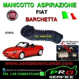 Tubo manicotto aspirazione filtro aria Fiat barchetta 99 2005 46779959 Nuovo - Imagen 1 de 1