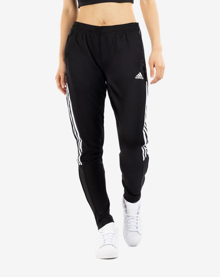 Adidas Tiro 21 Track Athletic Pants Women's Black and White Size S