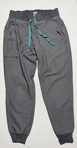 Figs Zamora Jogger Scrub Pants Womens Small Petite Graphite Grey - Picture 1 of 4