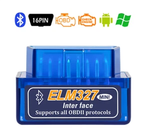 OBD2 II Bluetooth Car Scanner Diagnostic Auto Scan Tool for Android Code Reader - Picture 1 of 12