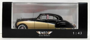NEO 1/43 Scale Resin Model NEO43144 - Jaguar Mk VIII - Black/Gold