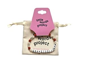 LITTLE WORDS PROJECT BASKETBALL MOM BEADED BRACELET - Picture 1 of 1
