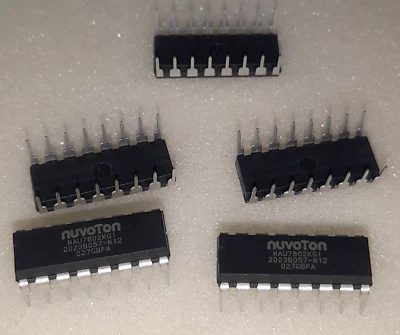 Lote de 100 piezas NAU7802KGI Nuvoton 24 bits convertidor analógico a digital IC Foto 1 de 3
