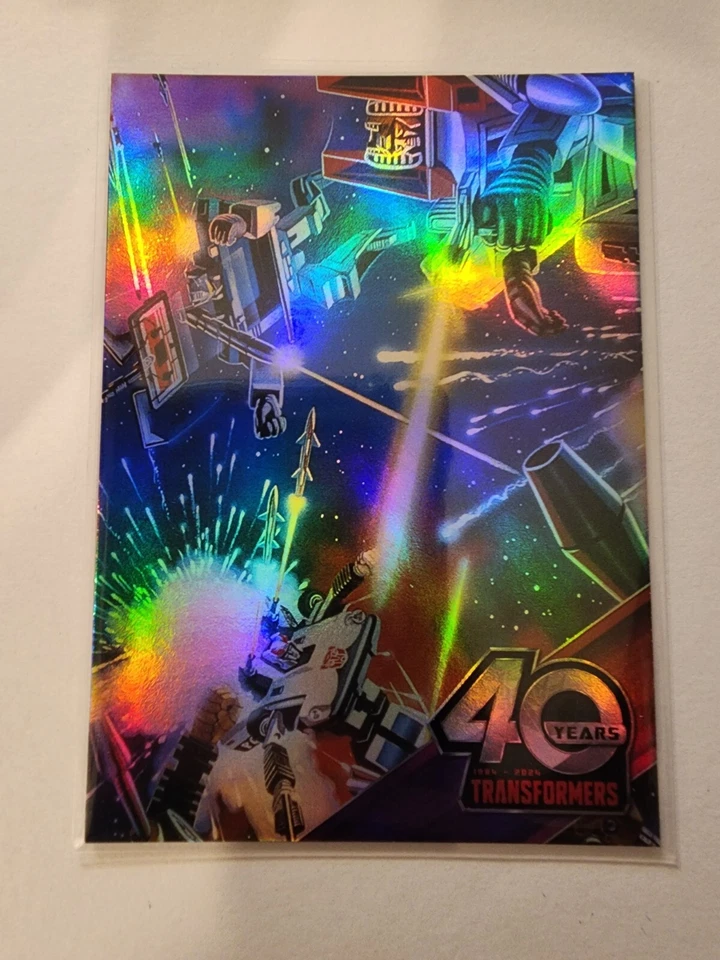 U Pick - 2024 Dynamite FOIL Transformers 40th Anniversary Trading Cards - Image 1 of 1