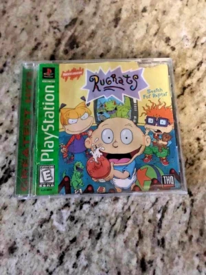 Rugrats: Search for Reptar (Sony PlayStation 1, 1998) Complete Tested CIB PS1 - Image 1 of 3