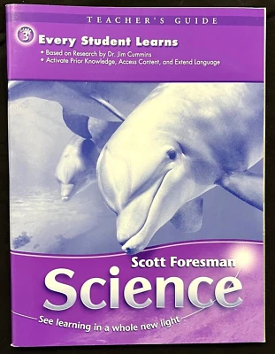 3rd Grade - SCIENCE - EVERY STUDENT LEARNS - TEACHER GUIDE  (2006, Foresman) - Image 1 of 4
