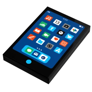 Tablet - B3 Customs® Printed 2x3 Tile made using LEGO parts - Picture 1 of 2