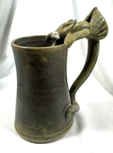 TAZA DE COLECCIÓN HOGENSON 1996 MANGO DRAGÓN FESTIVAL RENACENTISTA CERÁMICA ARTESANAL - Imagen 1 de 16