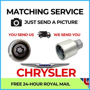 CHRYSLER LOCK LOCKING WHEEL BOLT NUT KEY MASTER REMOVER - SEND PICTURE NEW - Picture 1 of 2