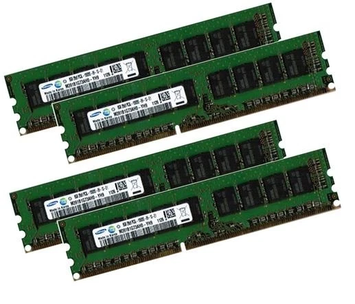4x 8GB 32GB DDR3 1333 Mhz UDIMM 2Rx8 komp.FRU 90Y3165 PC3L-12800E ECC RAM Lenovo - Bild 1 von 1