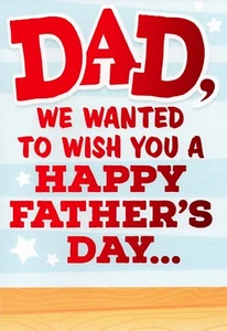 Divertida tarjeta del día del padre PARA PAPÁ DE NOSOTROS, "Medir dos veces cortar una vez" por Hallmark +✉ - Imagen 1 de 5