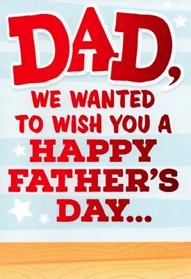 Funny FATHER'S DAY Card FOR DAD FROM US, "Measure Twice Cut Once" by Hallmark +✉ - Image 1 of 4