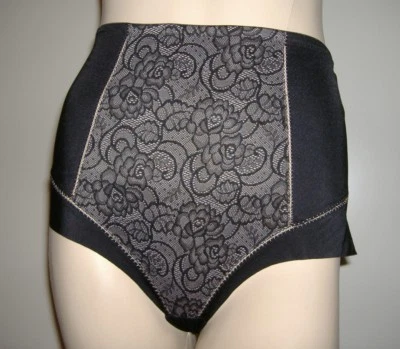 GUAINA ELASTICA NERA DEBENHAMS TAGLIA UK 14 SEXY LINGERIE LEGGI LE MISURE - Imagen 1 de 4