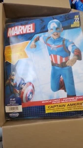 New Marvel Rivals Captain America Youth Size Medium Costume Ages 3T-4T - Picture 1 of 3