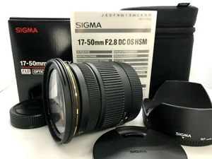 Sigma DC 17-50mm f/2.8 HSM EX DC OS para Nikon Digital AF Lens Japón [EXCELEN... - Imagen 1 de 12