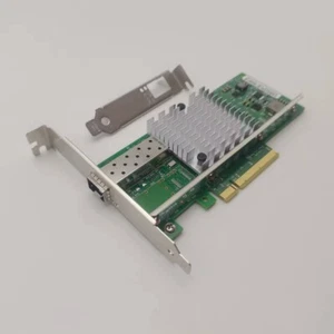 10Gb SFP+PCI-E network card, compared to Intel X520-DA1, with Intel 82599EN- - Picture 1 of 7