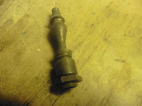 Antique Finial Brass lamp Cover