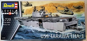 REVELL USS TARAWA LHA-1 1:720 #05170 plastic kit New in sealed box - Picture 1 of 8