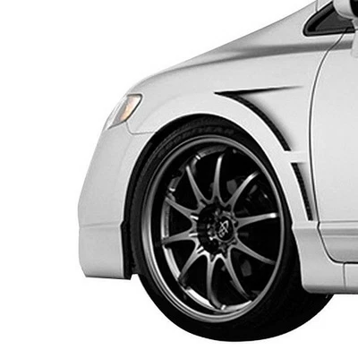 For Honda Civic 06-11 GT Concept Style Fiberglass Front Fenders Unpainted Foto 1 de 4