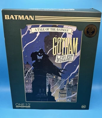 Mezco One:12 Collective DC Comics Batman Gotham By Gaslight Action Figure In Box - Image 1 of 4
