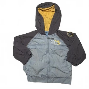 Pumpkin Patch Baby Toddler Hooded Jacket Size 1 84cm Lightweight Windbreaker - Foto 1 di 8