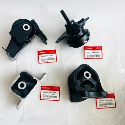 For 2002-2006 Honda CR-V 2.4L Automatic Engine Motor&Trans Mount 4PCS NEW - Image 1 of 4