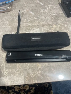 Epson WorkForce DS-30 Black Document Scanner for PC For Parts-WITH CASE - Image 1 of 3