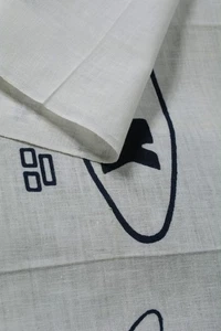 Japanese Fabric Cotton Textile Vintage Kimono Antique TENUGUI Dyed 32"/KIH31/40 - Picture 1 of 8