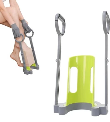 ¡Nuevo! Medias de compresión dispositivo de ayuda para calcetines para circunferencias de piernas de hasta 16" Foto 1 de 4