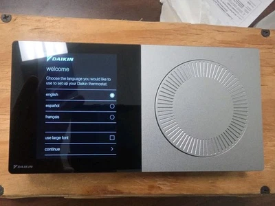Daikin One+ D9000 Smart Thermostat DTST-CWBSA-NI-A WIFI Factory Reset - Image 1 of 4