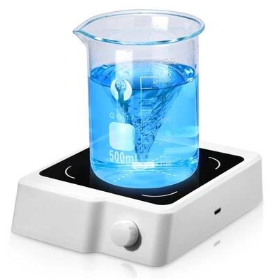 ANZESER Magnetic Stirrer w/Stir Bar, 2000mL Stir Plate, 2000RPM Magnetic Stir...