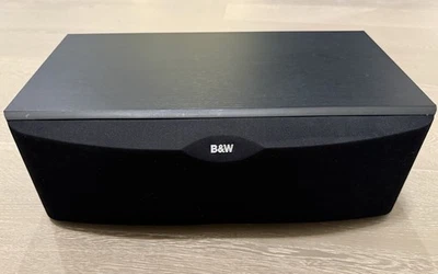 Altavoz de canal central Bowers & Wilkins B&W CC6 S1 negro hecho en Inglaterra Foto 1 de 4