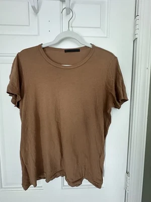 Jenni Kayne Linen Basic Safari Tee Size Medium, Cinnamon, NWOT - Image 1 of 3