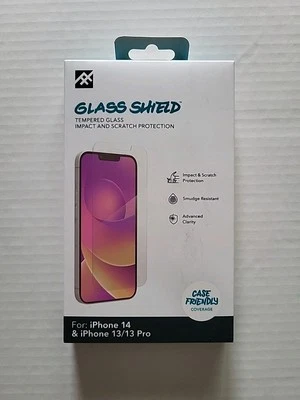 iFrogz Apple iPhone 14/iPhone 13 Glass Shield Screen Protector Sealed - Image 1 of 2