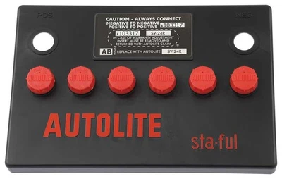 1964-73 Ford Mustang; Autolite Battery Cover; "sta-ful" - Image 1 of 4