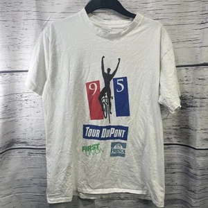 VTG Tour DuPont Premier Cycling Biking Event Single Stitch Size L USA Fresca - Picture 1 of 10
