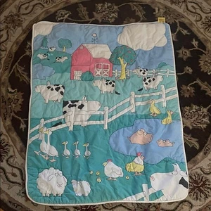 Edredón bebé vintage Boynton 30 x 38 - Imagen 1 de 9