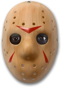 Jason Voorhees Goldmaske - Verwenden Sie es zum Verkleiden - Halloween - Cosplay - Goldmaske - Bild 1 von 3