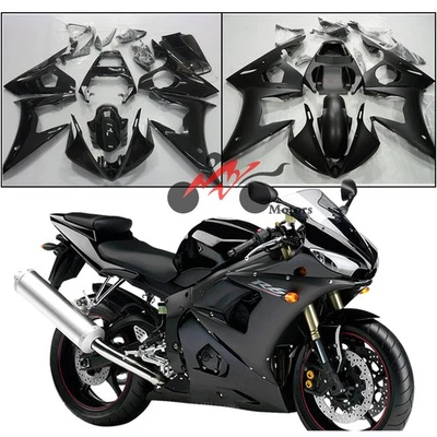 Black / Blue / Red Painted ABS Fairing Kit for YAMAHA YZF R6 :03-04 / R6S :06-09 - Image 1 of 4