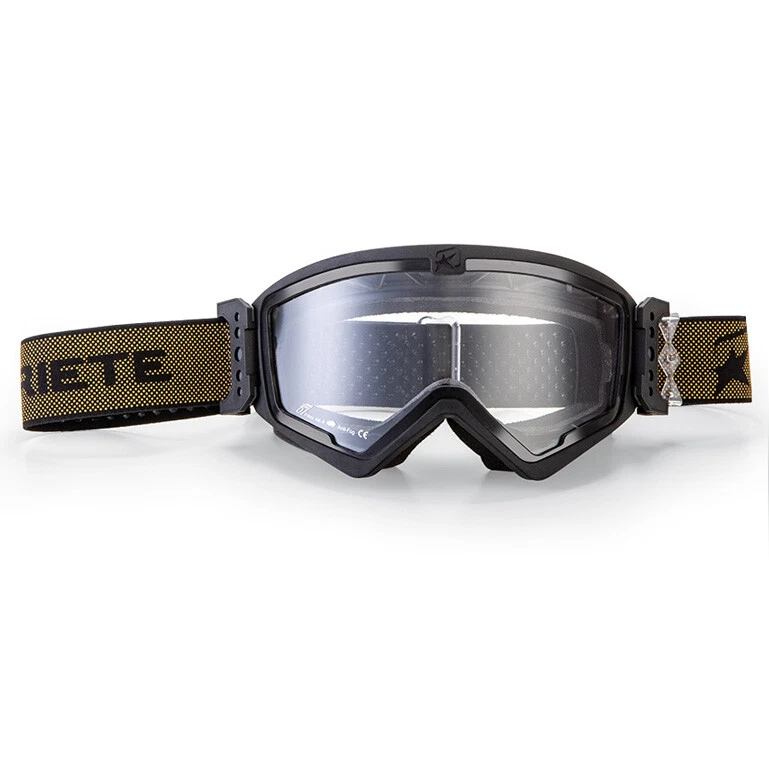 GAFAS ARIETE Mudmax Easy Negras con Correa Dorada 12940-ENGO Hechas en Italia NUEVAS Foto 1 de 1