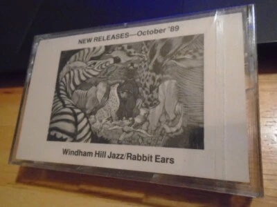 SEALED RARE PROMO Windham Hill Jazz CASSETTE TAPE new age Jodie Foster V D Parks - Image 1 of 2