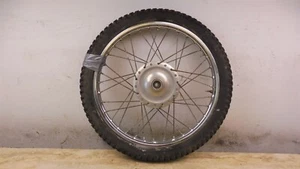 1975 Kawasaki F9 Big Horn 350 Enduro K256-2> front wheel rim hub drum 21in - Picture 1 of 12