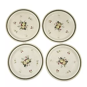 Royal Doulton Cornwall Lambethware Steinzeug Salat Mittagessen Teller - 4er Set - Bild 1 von 18
