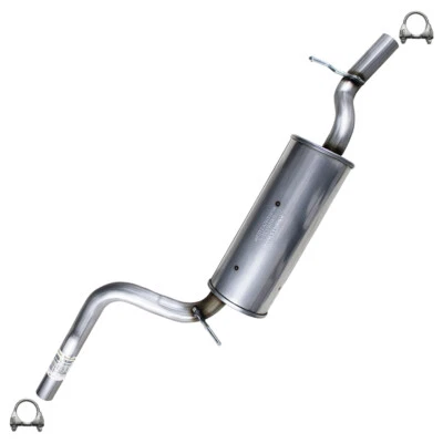 Silenciador de escape trasero de acero inoxidable ajuste directo se adapta a: 2004-2006 Mazda 3 2,3 L Foto 1 de 4