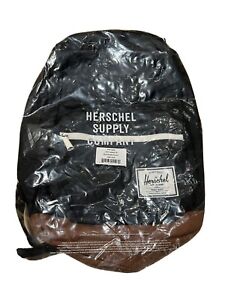 Herschel Supply Co. Pop Quiz Backpack - Black/Saddle Brown ONE SIZE