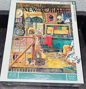 The New Yorker - Weihnachts-Dachboden ((1000-teiliges Puzzle) NEU - Bild 1 von 2